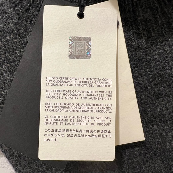 FENDI. BRAND NEW WITH TAGS. Abito midi Fendi in lana e cashmere - Picture 6 of 7